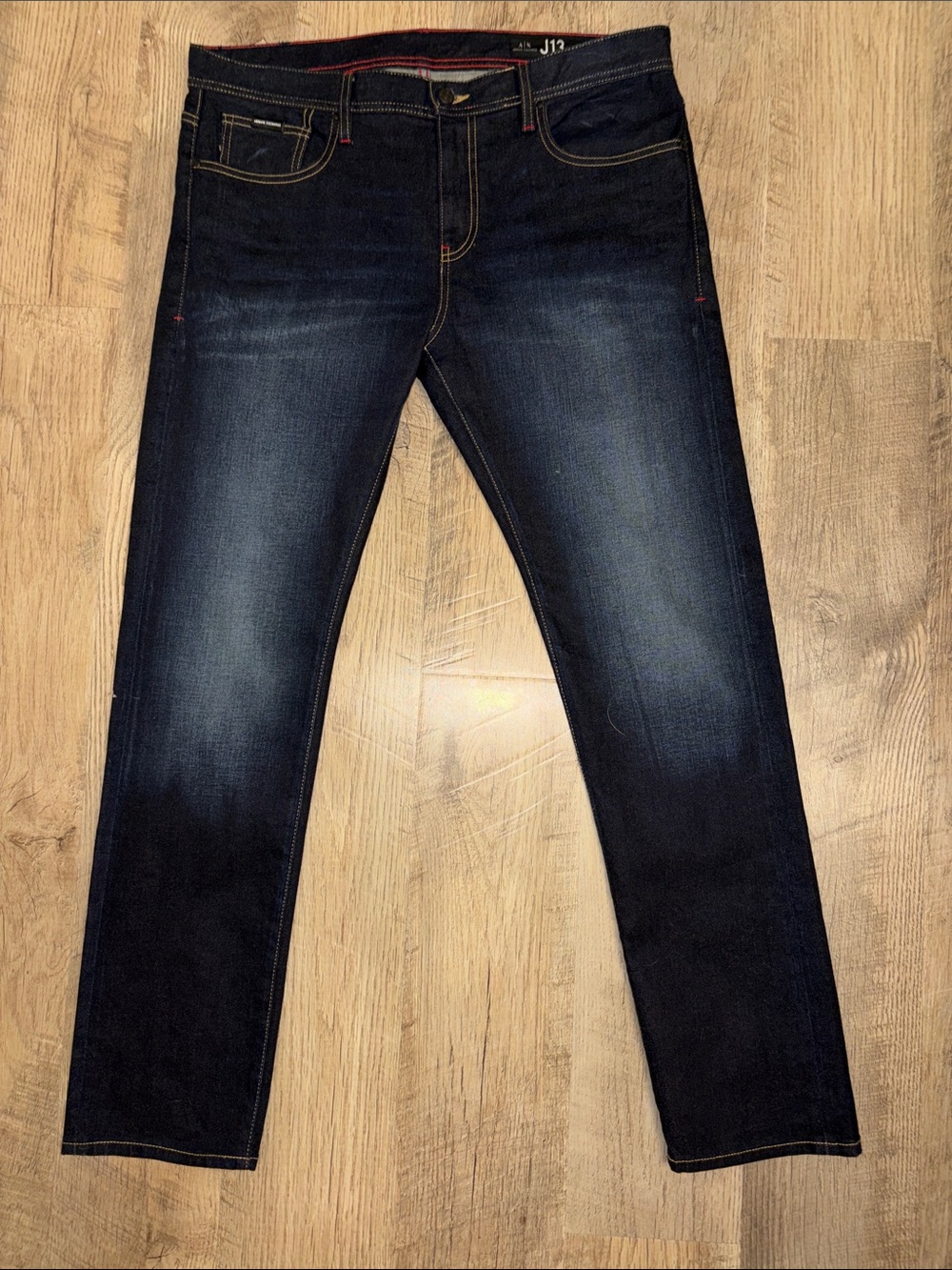 Armani Exchange Dark Wash Slim Jeans